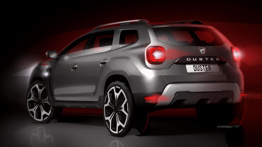 Эскиз Dacia Duster 2017 года  (WW) (фото 2 из 257)